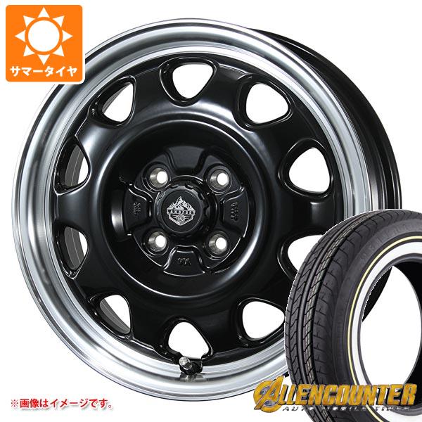 【タイヤ交換対象】ライズ用 サマータイヤ オーレンカウンター クラシックオーバル 215/65R16C 109/107T ホワイト/イエローリボン ランドフット SWZ 6.0-16 タイヤホイール4本セット|タイヤ1番OFF-ROAD