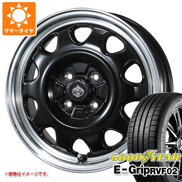 【タイヤ交換対象】サマータイヤ 185/55R16 83V グッドイヤー エフィシエントグリップ RVF02 ランドフット SWZ 6.0-16 タイヤホイール4本セット