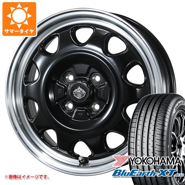 【タイヤ交換対象】ライズ用 サマータイヤ ヨコハマ ブルーアースXT AE61 215/60R17 96H ランドフット SWZ 6.5-17 タイヤホイール4本セット