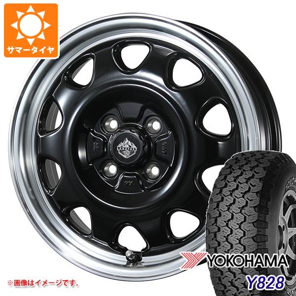 【タイヤ交換対象】サマータイヤ 175R14 6PR ヨコハマ Y828A (175/80R14 94/93N相当) ランドフット SWZ 4.5-14 タイヤホイール4本セット|タイヤ1番OFF-ROAD