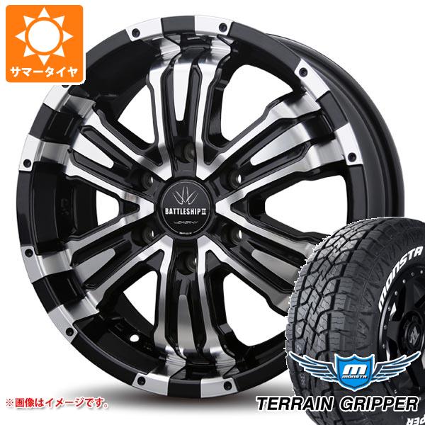【タイヤ交換対象】NV350キャラバン E26用 2026年製 サマータイヤ モンスタ テレーングリッパー 215/70R16 107/105Q LT ホワイトレター バドックス ロクサーニ バトルシップ2 6.5-16 タイヤホイール4本セット|タイヤ1番OFF-ROAD