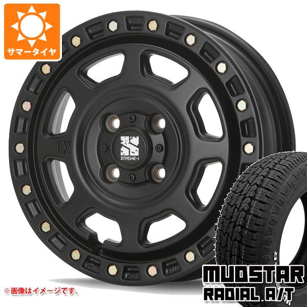 【タイヤ交換対象】キャリイ DA16T用 サマータイヤ マッドスター ラジアル A/T 165/65R14 79S ホワイトレター MLJ エクストリームJ XJ07 4.5-14 タイヤホイール4本セット|タイヤ1番OFF-ROAD
