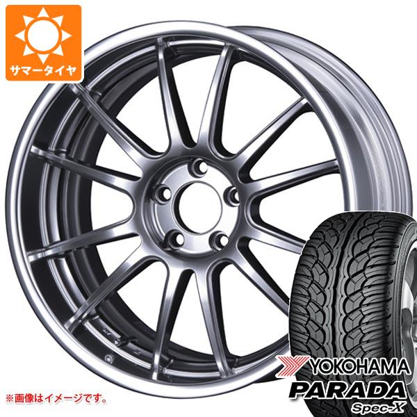 【タイヤ交換対象】サマータイヤ 235/35R20 92W XL ヨコハマ パラダ スペック-X PA02 SSR ライナー タイプ12R 8.5-20 タイヤホイール4本セット