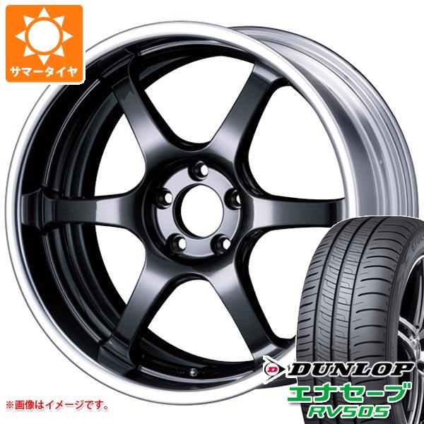 【タイヤ交換対象】サマータイヤ 215/55R18 95V ダンロップ エナセーブ RV505 SSR ライナー タイプ6R 7.5-18 タイヤホイール4本セット 158,500円