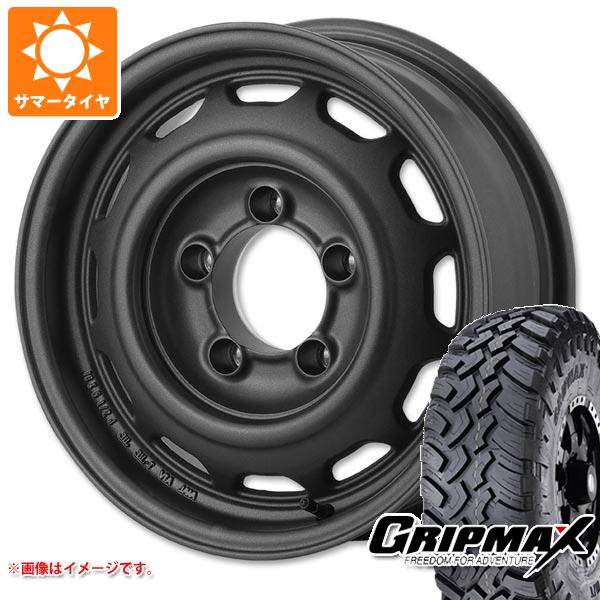 【タイヤ交換対象】5本セット スズキ ジムニーノマド JC74W用 サマータイヤ グリップマックス マッドレイジ M/T 195/80R15 96Q ホワイトレター アピオ ワイルドボア ベンチュラ 6.0-15 タイヤホイール5本セット