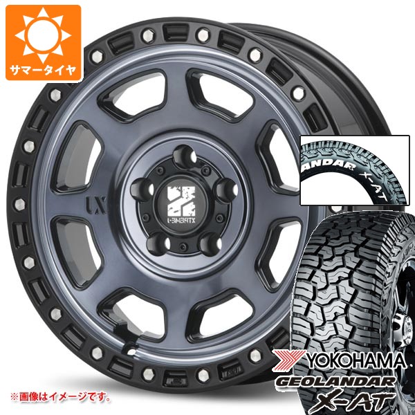 【タイヤ交換対象】ミツビシ デリカD5用 2026年製 サマータイヤ ヨコハマ ジオランダー X-AT G016 225/70R16 103S ホワイトレター MLJ エクストリームJ XJ07 7.0-16 タイヤホイール4本セット