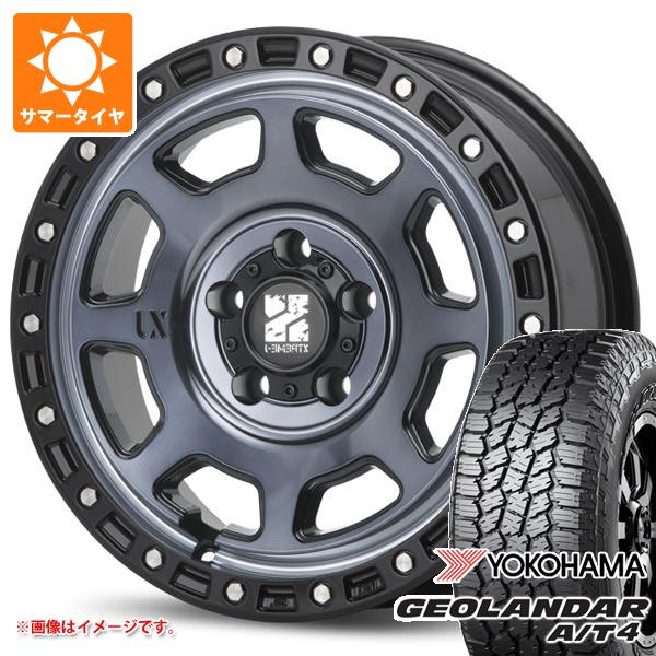 【タイヤ交換対象】ジープ ラングラー JK/JL系用 サマータイヤ ヨコハマ ジオランダー A/T4 G018 LT295/70R17 121/118S ブラックレター MLJ エクストリームJ XJ07 タイヤホイール4本セット|タイヤ1番OFF-ROAD