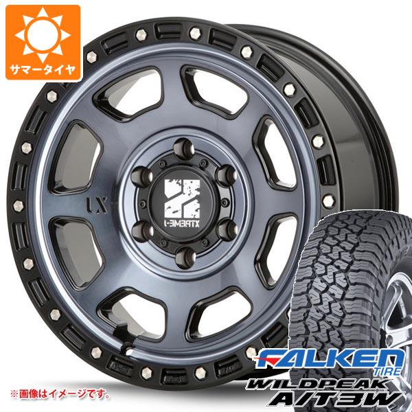 【タイヤ交換対象】サマータイヤ 265/70R17 121/118R ファルケン ワイルドピーク A/T3W MLJ エクストリームJ XJ07 6穴 GBM 8.0-17 タイヤホイール4本セット｜タイヤ1番OFF-ROAD 131,750円
