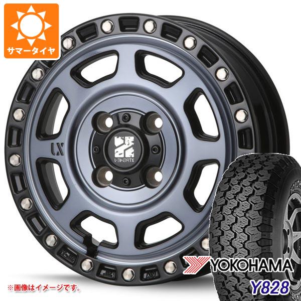 【タイヤ交換対象】サマータイヤ 175R14 6PR ヨコハマ Y828A (175/80R14 94/93N相当) MLJ エクストリームJ XJ07 軽用 あげ軽 GBM 4.5-14 タイヤホイール4本セット｜タイヤ1番OFF-ROAD 80,190円