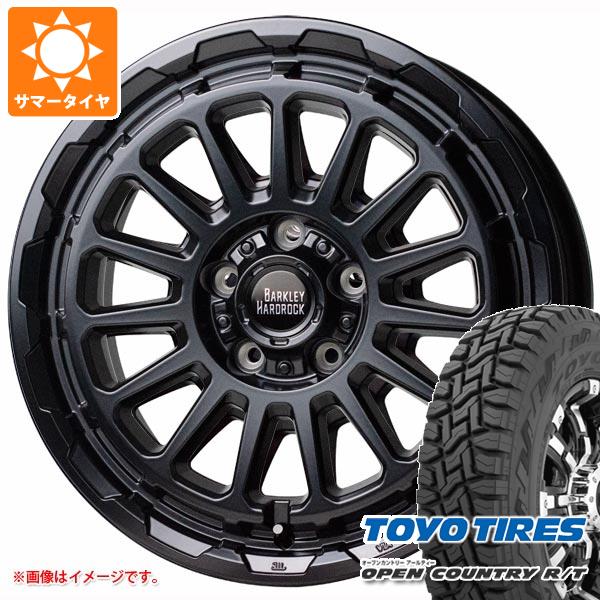 【タイヤ交換対象】サマータイヤ 235/70R16 106Q トーヨー オープンカントリー R/T ホワイトレター バークレイハードロック リザード 7.0-16 タイヤホイール4本セット
