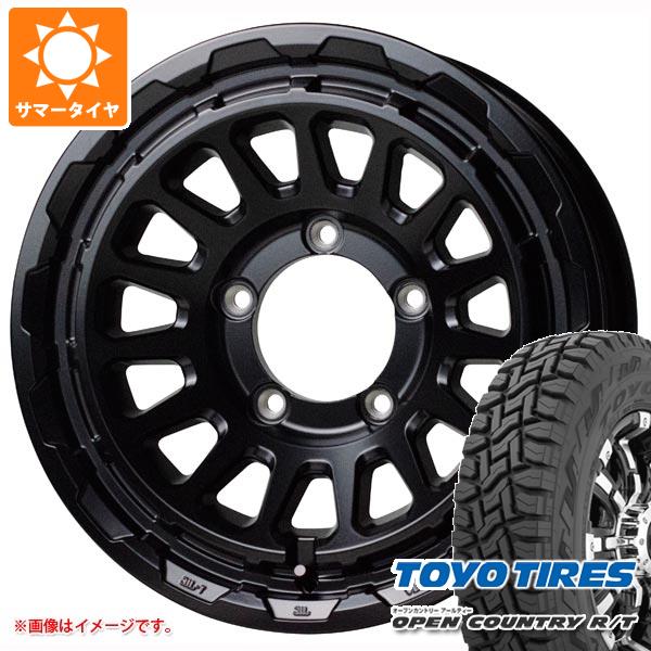 【タイヤ交換対象】5本セット ジムニーシエラ JB74W用 2026年製 サマータイヤ トーヨー オープンカントリー R/T 215/70R16 100Q ブラックレター バークレイハードロック リザード 6.0-16 タイヤホイール5本セット|タイヤ1番OFF-ROAD