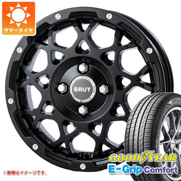 【タイヤ交換対象】サマータイヤ 165/55R14 72V グッドイヤー エフィシエントグリップコンフォート ブルート BR-55 5.0-14 タイヤホイール4本セット 63,085円