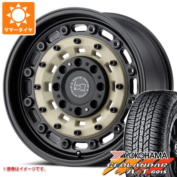 【タイヤ交換対象】5本セット ジープ ラングラー JK/JL系用 サマータイヤ ヨコハマ ジオランダー A/T G015 P285/70R17 117T アウトラインホワイトレター ブラックライノ アーセナル タイヤホイール5本セット｜タイヤ1番OFF-ROAD
