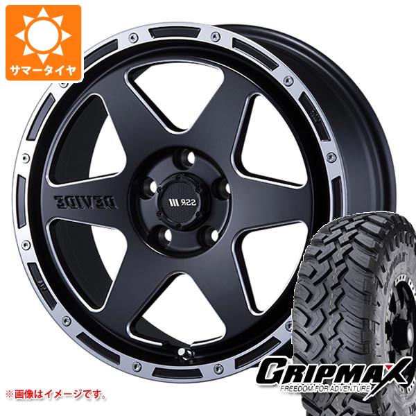 【タイヤ交換対象】ミツビシ エクリプスクロス GK系用 サマータイヤ グリップマックス マッドレイジ M/T LT235/70R16 106Q ホワイトレター SSR ディバイド TR-6 7.0-16 タイヤホイール4本セット 99,495円