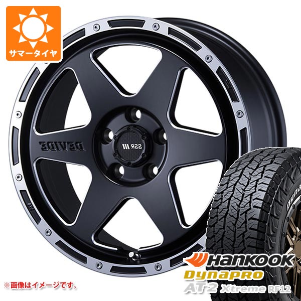 【タイヤ交換対象】トヨタ RAV4 50系用 サマータイヤ ハンコック ダイナプロAT2 エクストリーム RF12 235/70R16 109T XL ホワイトレター SSR ディバイド TR-6 7.0-16 タイヤホイール4本セット
