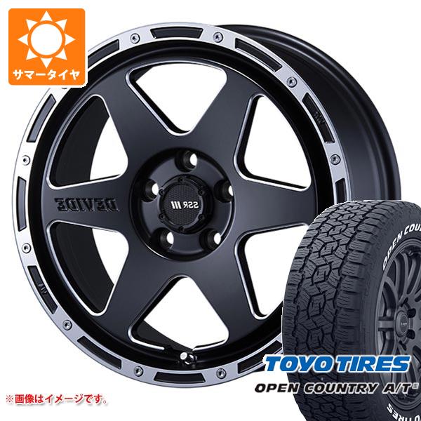 【タイヤ交換対象】デリカD5用 2026年製 サマータイヤ トーヨー オープンカントリー A/T3 215/70R16 100T ホワイトレター SSR ディバイド TR-6 7.0-16 タイヤホイール4本セット｜タイヤ1番OFF-ROAD