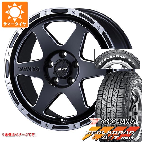 【タイヤ交換対象】T31エクストレイル用 2026年製 サマータイヤ ヨコハマ ジオランダー A/T G015 215/65R16C 109/107S ホワイトレター SSR ディバイド TR-6 7.0-16 タイヤホイール4本セット