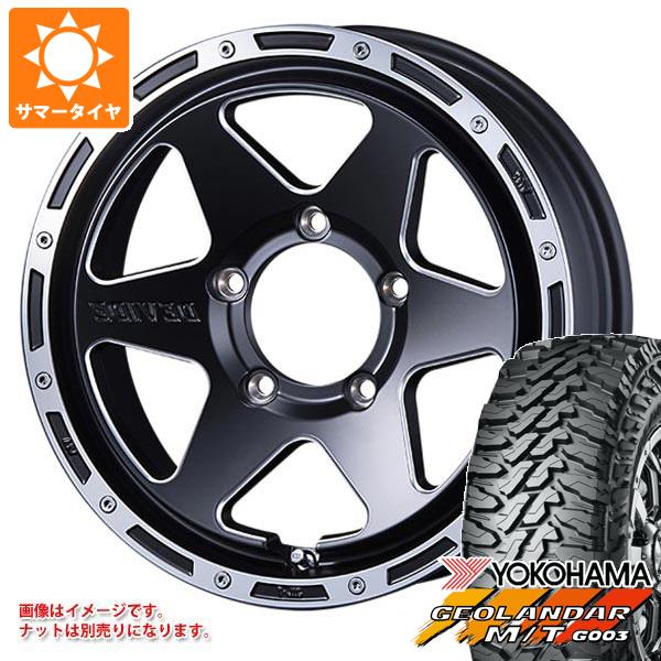 【タイヤ交換対象】5本セット ジムニー用 2026年製 サマータイヤ ヨコハマ ジオランダー M/T G003 6.50R16 LT 97/93Q SSR ディバイド TR-6 5.5-16 タイヤホイール5本セット｜タイヤ1番OFF-ROAD 118,563円