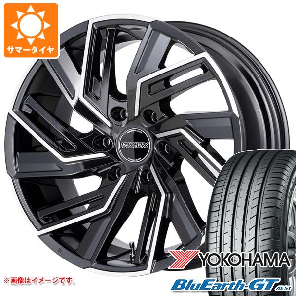 【タイヤ交換対象】ハイエース 200系用 サマータイヤ ヨコハマ ブルーアースGT AE51 225/45R19 96W XL エセックス EW 8.5-19 タイヤホイール4本セット
