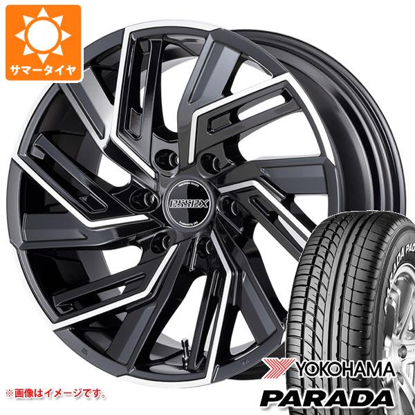 【タイヤ交換対象】ハイエース 200系用 2026年製 サマータイヤ ヨコハマ パラダ PA03 215/60R17C 109/107S ホワイトレター エセックス EW 6.5-17 タイヤホイール4本セット
