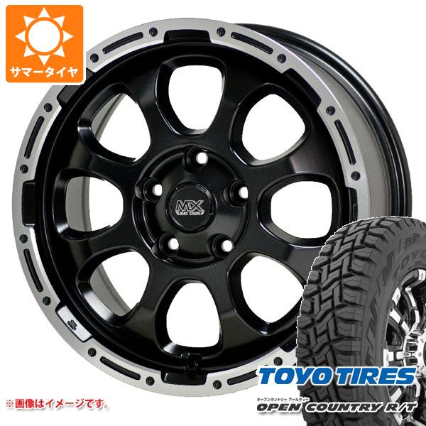 【タイヤ交換対象】2026年製 サマータイヤ 215/70R16 100Q トーヨー オープンカントリー R/T ブラックレター マッドクロスグレイス 7.0-16 タイヤホイール4本セット|タイヤ1番OFF-ROAD