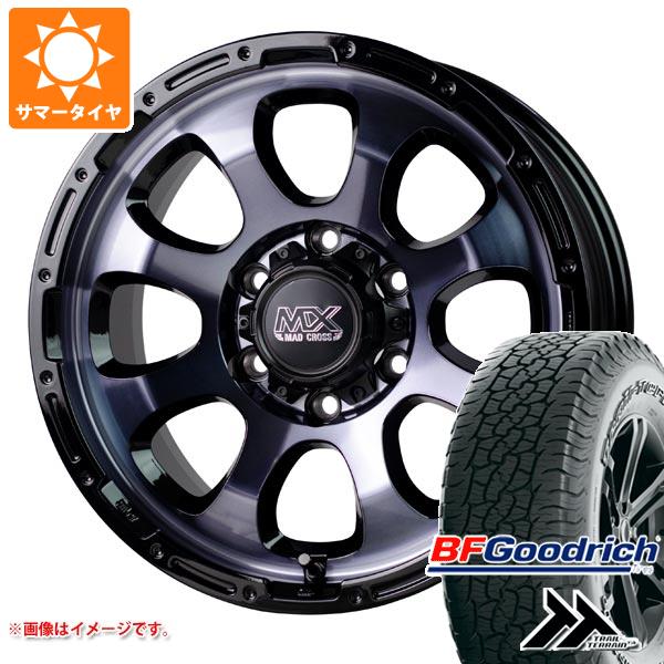 【タイヤ交換対象】ハイラックス 120系用 サマータイヤ BFグッドリッチ トレールテレーンT/A 265/65R17 112T アウトラインホワイトレター マッドクロスグレイス 8.0-17 タイヤホイール4本セット|タイヤ1番OFF-ROAD