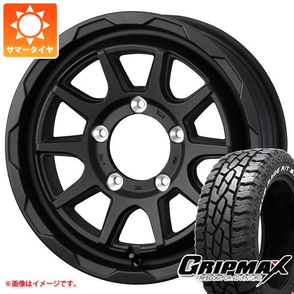 【タイヤ交換対象】5本セット スズキ ジムニーノマド JC74W用 サマータイヤ グリップマックス マッドレイジ R/T MAX LT185/85R16 105/103Q ホワイトレター マッドヴァンス06 6.0-16 タイヤホイール5本セット