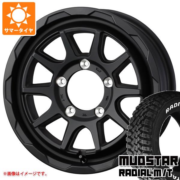 【タイヤ交換対象】スズキ ジムニーノマド JC74W用 サマータイヤ マッドスター ラジアル M/T 195/80R15 107/105N LT ホワイトレター マッドヴァンス06 6.0-15 タイヤホイール4本セット
