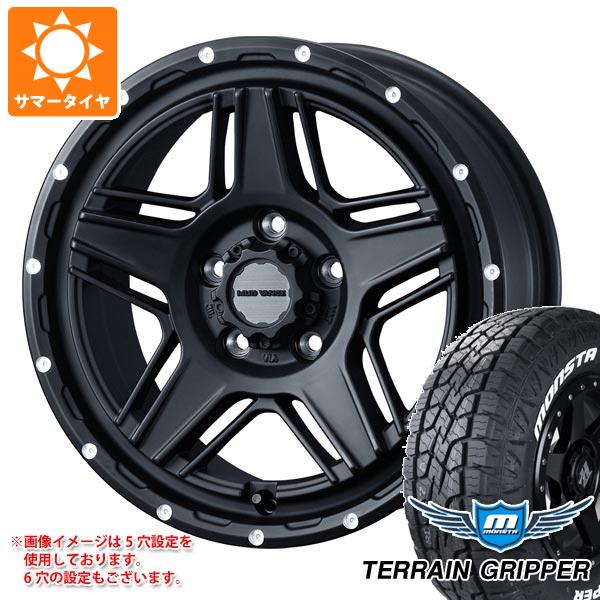 【タイヤ交換対象】ランドクルーザー プラド 150系用 サマータイヤ モンスタ テレーングリッパー 265/65R17 116T XL ホワイトレター マッドヴァンス07 8.0-17 タイヤホイール4本セット｜タイヤ1番OFF-ROAD