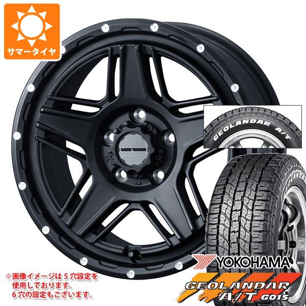 【タイヤ交換対象】2026年製 サマータイヤ 215/65R16 109/107S ヨコハマ ジオランダー A/T G015 ホワイトレター マッドヴァンス07 7.0-16 タイヤホイール4本セット