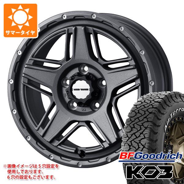 【タイヤ交換対象】サマータイヤ 265/70R17 118/115S BFグッドリッチ オールテレーンT/A KO3 ホワイトレター マッドヴァンス07 8.0-17 タイヤホイール4本セット
