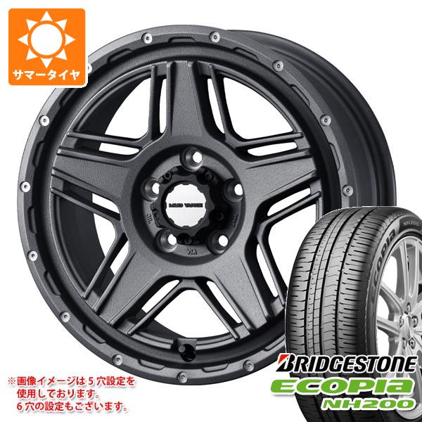 【タイヤ交換対象】サマータイヤ 205/65R16 95H ブリヂストン エコピア NH200 マッドヴァンス07 7.0-16 タイヤホイール4本セット｜タイヤ1番OFF-ROAD