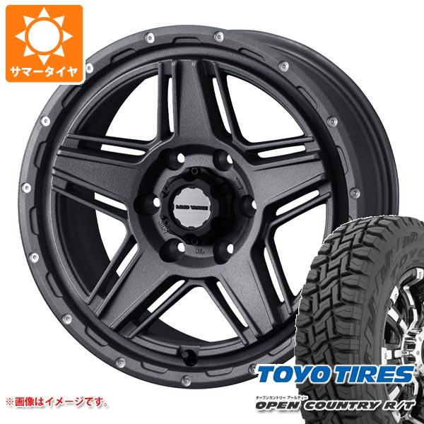 【タイヤ交換対象】ハイエース 200系用 2026年製 サマータイヤ トーヨー オープンカントリー R/T 215/65R16C 109/107Q ホワイトレター マッドヴァンス07 6.5-16 タイヤホイール4本セット｜タイヤ1番OFF-ROAD 101,640円