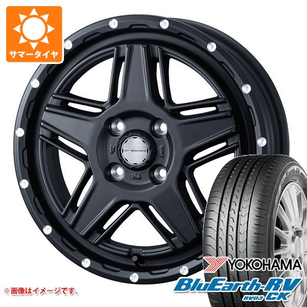 【タイヤ交換対象】2026年製 サマータイヤ 165/60R15 77H ヨコハマ ブルーアースRV RV03CK マッドヴァンス07 4.5-15 タイヤホイール4本セット|タイヤ1番OFF-ROAD