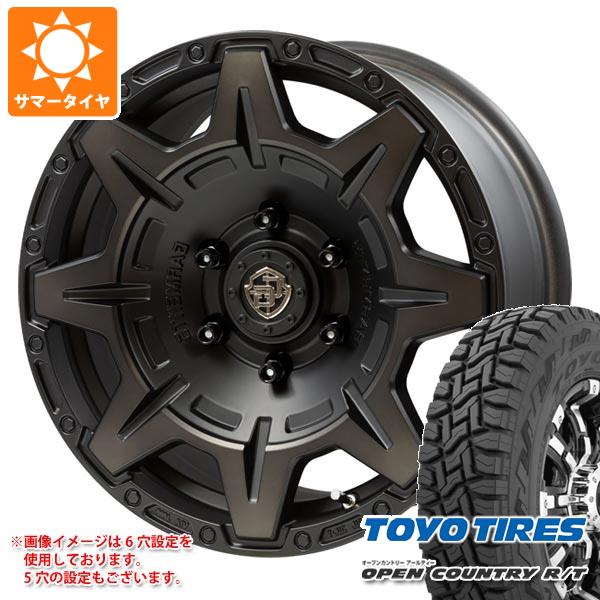 【タイヤ交換対象】アウトランダー GF/GG系用 サマータイヤ トーヨー オープンカントリー R/T 235/70R16 106Q ホワイトレター クロスオーバーガーメンツ スタイルM 7.0-16 タイヤホイール4本セット