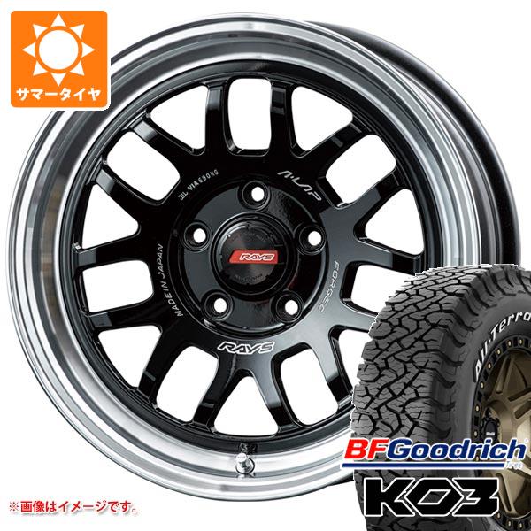 【タイヤ交換対象】サマータイヤ 225/70R16 102/99S BFグッドリッチ オールテレーンT/A KO3 ホワイトレター レイズ エーラップ 07X 7.0-16 タイヤホイール4本セット