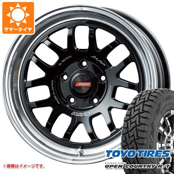 【タイヤ交換対象】2026年製 サマータイヤ 215/70R16 100Q トーヨー オープンカントリー R/T ブラックレター レイズ エーラップ 07X 7.0-16 タイヤホイール4本セット｜タイヤ1番OFF-ROAD