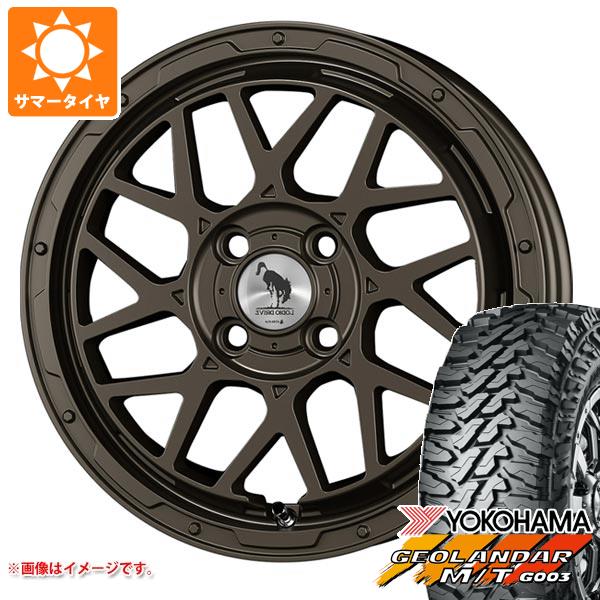 【タイヤ交換対象】ライズ用 2026年製 サマータイヤ ヨコハマ ジオランダー M/T G003 LT215/70R16 100/ 97Q スーパースター ロディオドライブ 8M モノ 6.0-16 タイヤホイール4本セット 104,940円