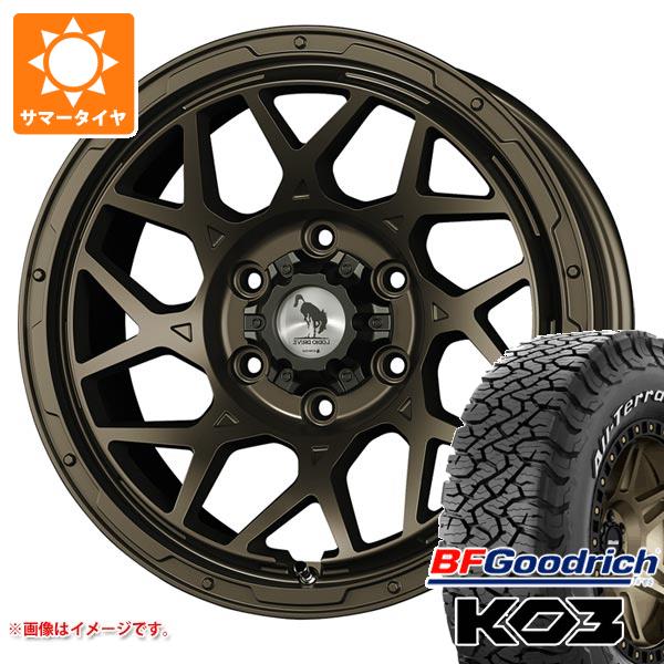 【タイヤ交換対象】ハイエース 200系用 サマータイヤ BFグッドリッチ オールテレーンT/A KO3 LT215/70R16 100/97S ホワイトレター スーパースター ロディオドライブ 8M モノ 6.5-16 タイヤホイール4本セット