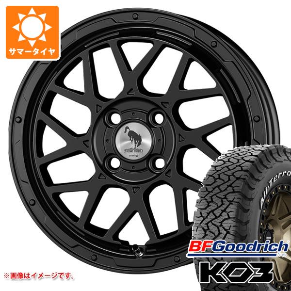【タイヤ交換対象】ライズ用 サマータイヤ BFグッドリッチ オールテレーンT/A KO3 LT215/65R16 103/100S ブラックレター スーパースター ロディオドライブ 8M モノ 6.0-16 タイヤホイール4本セット|タイヤ1番OFF-ROAD