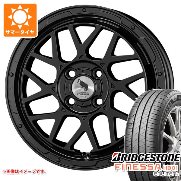 【タイヤ交換対象】サマータイヤ 165/65R15 81S ブリヂストン フィネッサ HB01 スーパースター ロディオドライブ 8M モノ 4穴用 4.5-15 タイヤホイール4本セット｜タイヤ1番OFF-ROAD