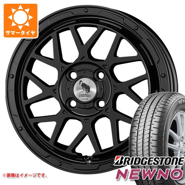 【タイヤ交換対象】ミツビシ デリカミニ B30系用 2026年製 サマータイヤ ブリヂストン ニューノ 165/65R15 81S スーパースター ロディオドライブ 8M モノ 4.5-15 タイヤホイール4本セット