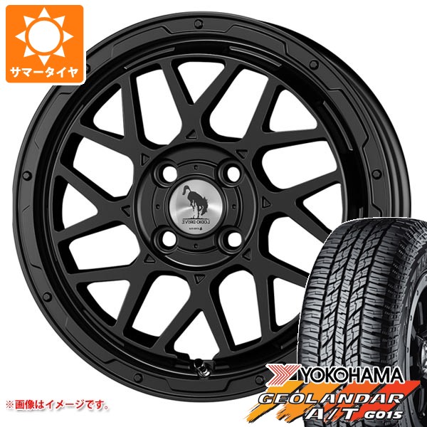 【タイヤ交換対象】ミツビシ デリカミニ B30系用 2026年製 サマータイヤ ヨコハマ ジオランダー A/T G015 165/60R15 77H ブラックレター スーパースター ロディオドライブ 8M モノ 4.5-15 タイヤホイール4本セット