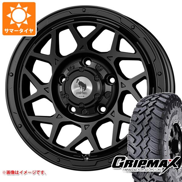 【タイヤ交換対象】5本セット ジムニー用 サマータイヤ グリップマックス マッドレイジ M/T 6.50R16 110/105Q ホワイトレター スーパースター ロディオドライブ 8M モノ 5.5-16 タイヤホイール5本セット