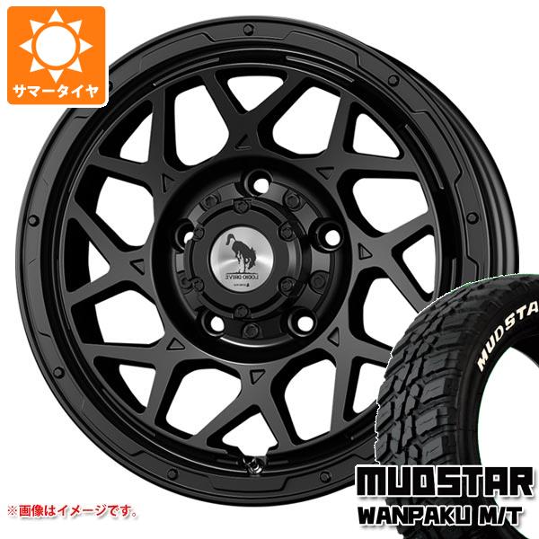 【タイヤ交換対象】5本セット ジムニーシエラ JB74W用 サマータイヤ マッドスター ワンパク M/T 235/70R16 106S ホワイトレター スーパースター ロディオドライブ 8M モノ 6.0-16 タイヤホイール5本セット｜タイヤ1番OFF-ROAD