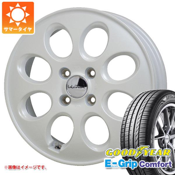 【タイヤ交換対象】サマータイヤ 165/50R15 73V グッドイヤー エフィシエントグリップコンフォート ララパーム オーバル 4.5-15 タイヤホイール4本セット