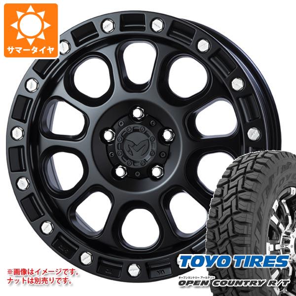 【タイヤ交換対象】サマータイヤ 235/70R16 106Q トーヨー オープンカントリー R/T ホワイトレター MKW M204 7.0-16 タイヤホイール4本セット