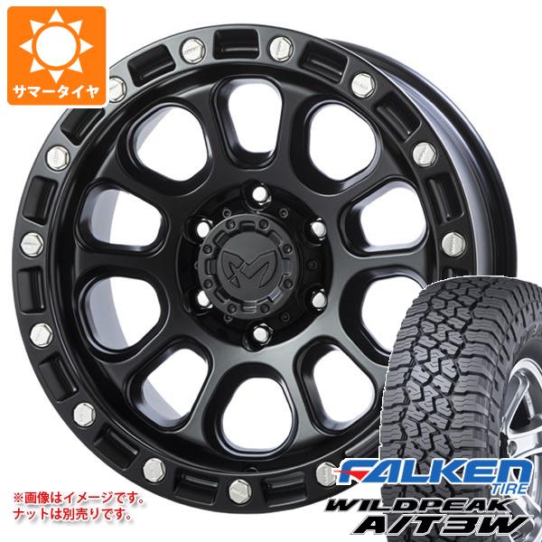 【タイヤ交換対象】サマータイヤ 265/65R17 116S XL ファルケン ワイルドピーク A/T3W MKW M204 8.0-17 タイヤホイール4本セット