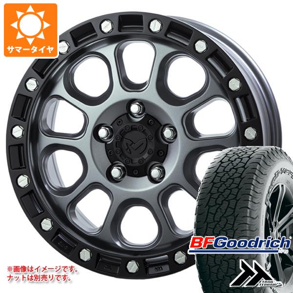 【タイヤ交換対象】エクリプスクロス GK系用 サマータイヤ BFグッドリッチ トレールテレーンT/A 225/65R17 102T アウトラインホワイトレター MKW M204 8.0-17 タイヤホイール4本セット｜タイヤ1番OFF-ROAD