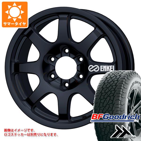 【タイヤ交換対象】ランドクルーザー250用 サマータイヤ BFグッドリッチ トレールテレーンT/A 265/65R18 114T アウトラインホワイトレター エンケイ オールロード PDT1 8.5-18 タイヤホイール4本セット